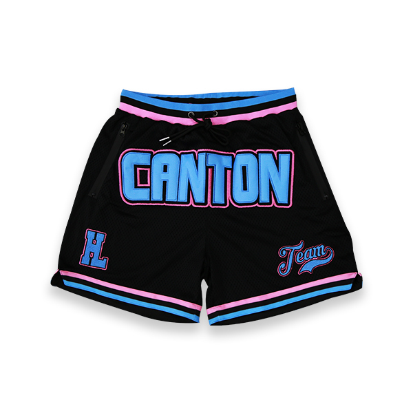 Blue Sublimation Mesh Basketball Shorts