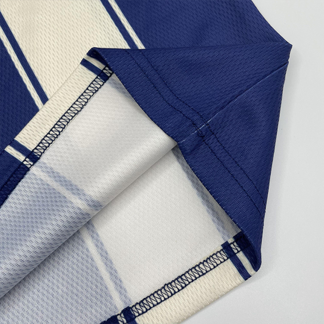 Custom Striped Sublimation Design Fashion Soccer Shirts