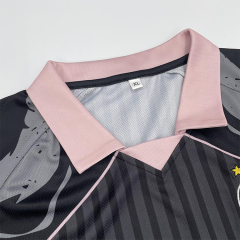 Custom Sublimation Design Black Fashion Football Shirts