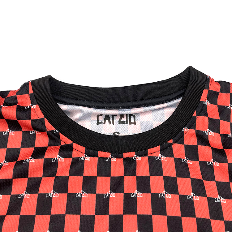 Custom Crew Neck Printed Embroidered Football Jersey