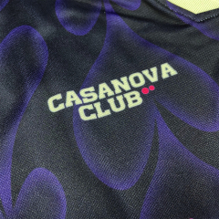 Custom Fashion Retro Long Sleeve Soccer Jersey