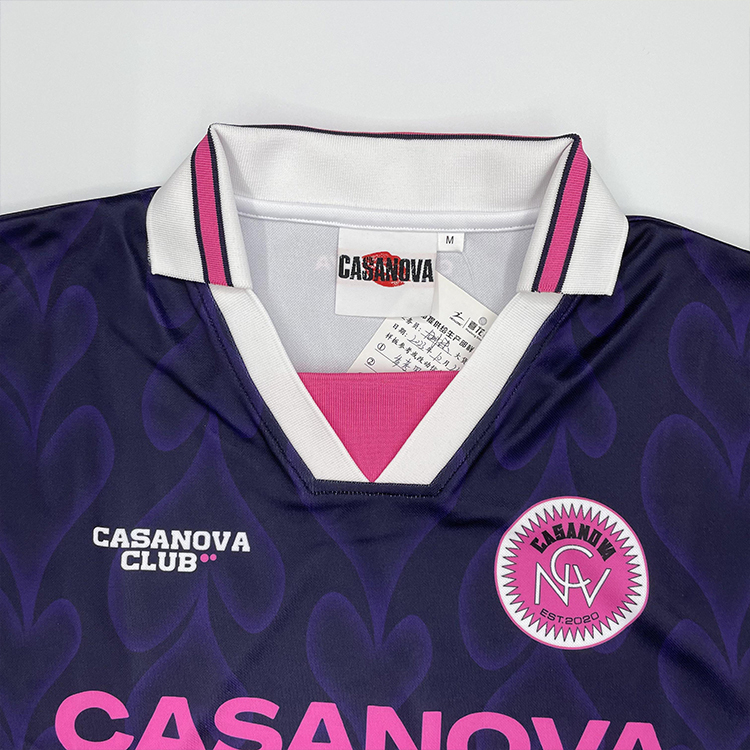 Custom Fashion Retro Long Sleeve Soccer Jersey