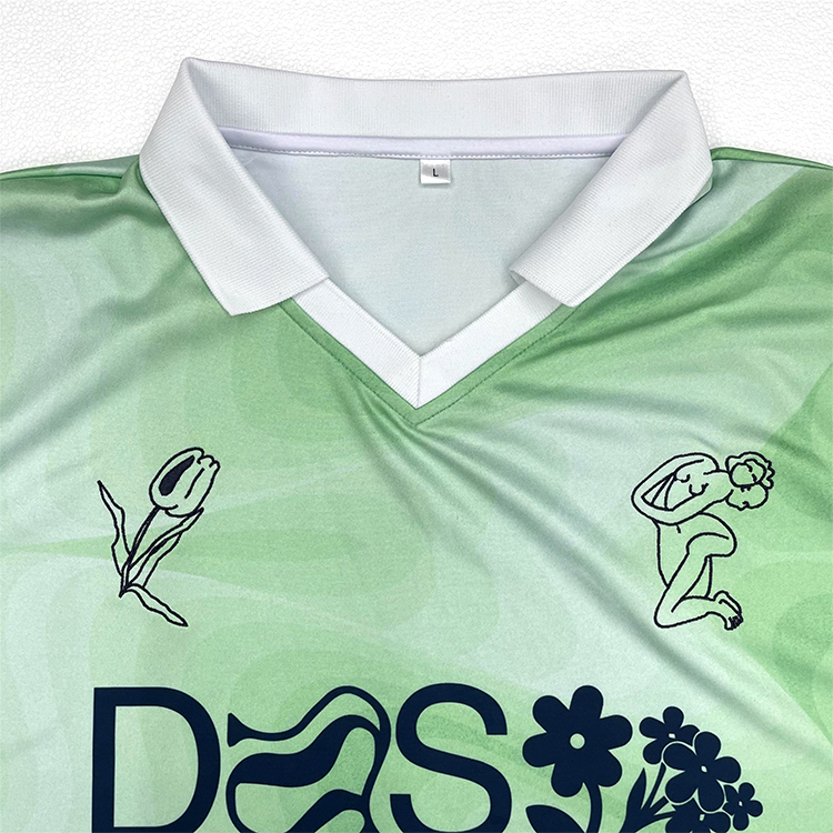 Custom Embroidery Sublimation Unique Design Soccer Shirts