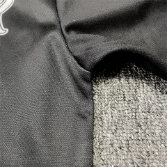 Sublimation Design Printing Black Soccer Shirts