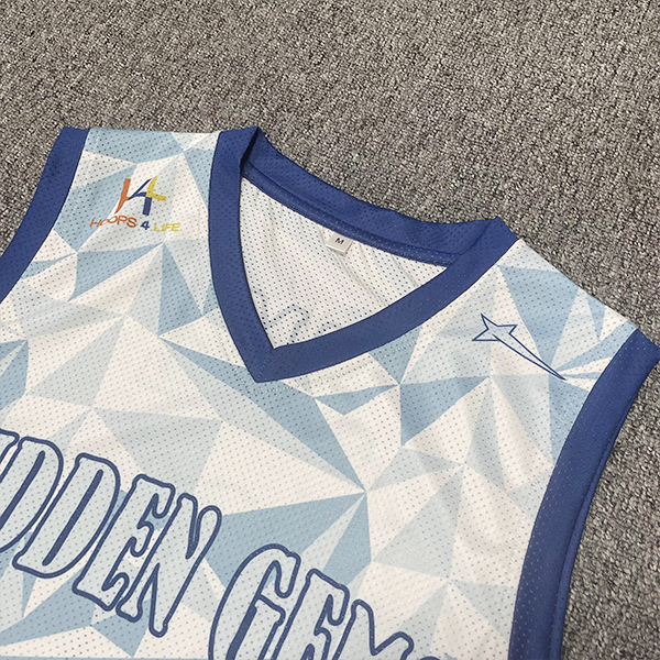 Sublimation Design Mesh Basketball Uniform