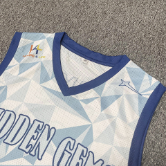 Sublimation Design Mesh Basketball Uniform