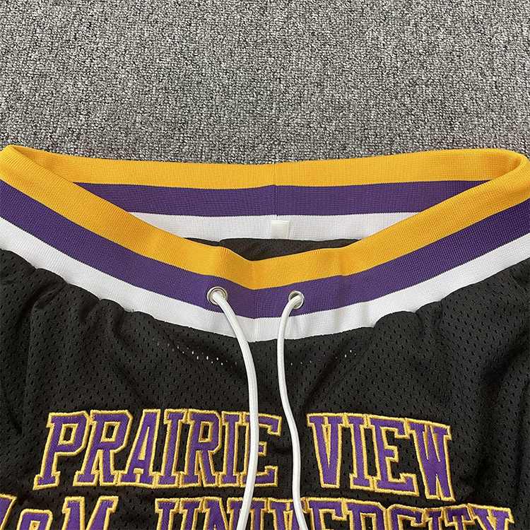 Custom Mesh Embroidery Basketball Shorts