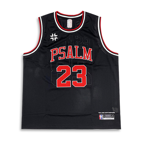 Custom Black Mesh Embroidery Basketball Jersey