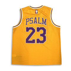 Custom Classic Yellow Mesh Design Basketball Jersey