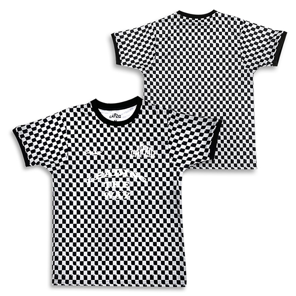 Custom Black And White Plaid Sublimation Design Football Shirts