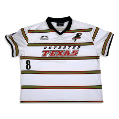 Custom Design Streewear Sublimation Embroidery Football Shirts