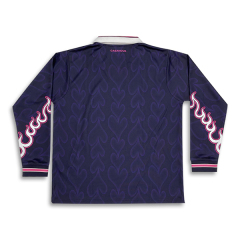 Custom Fashion Retro Long Sleeve Soccer Jersey