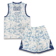 Sublimation Design Mesh Basketball Uniform