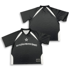 Sublimation Raglan Sleeves Oversized Soccer Jersey