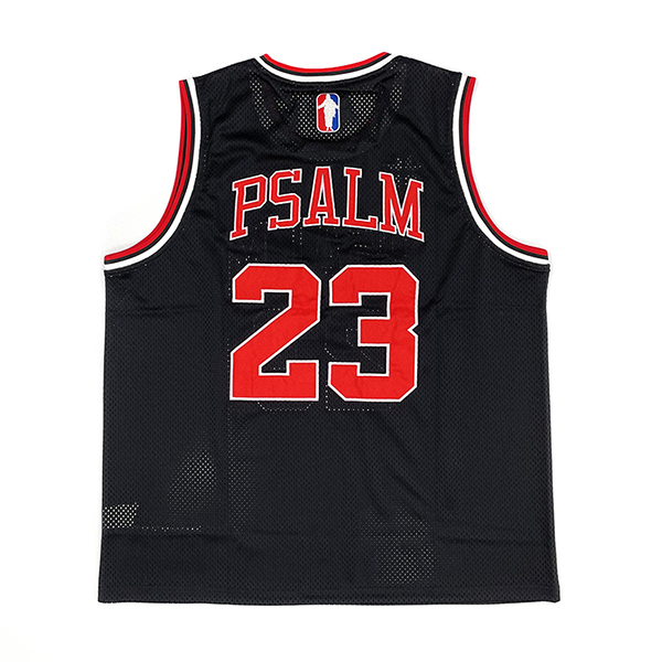 Custom Black Mesh Embroidery Basketball Jersey