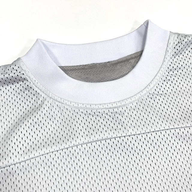 Custom Boxy Fit Sublimation Grey American Football Jersey