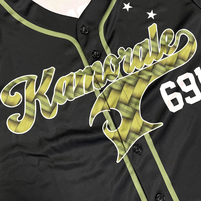 Custom Streetwear Sublimation Baseball Jersey
