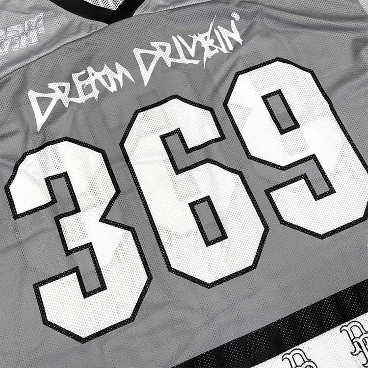 Custom Streetwear Sublimation Oversized Football Jersey