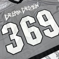 Custom Streetwear Sublimation Oversized Football Jersey