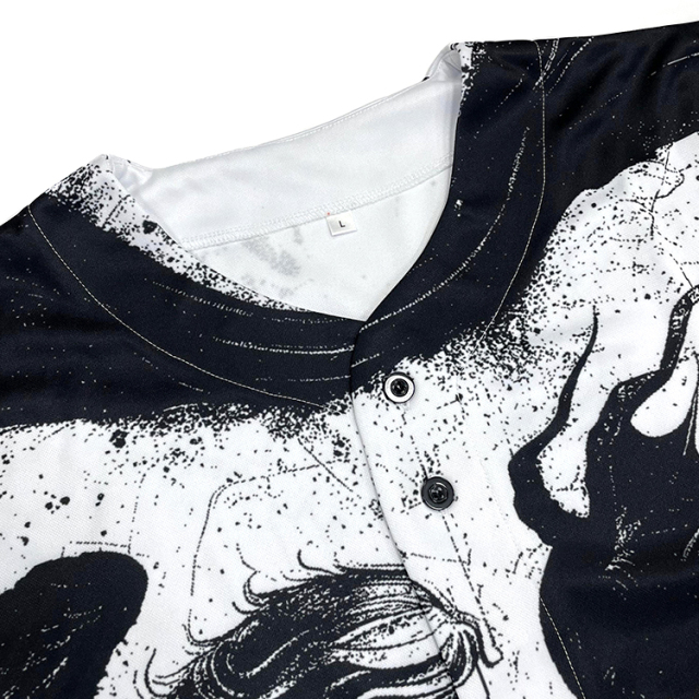 Uniquely Designed Street Fashion Baseball Jersey
