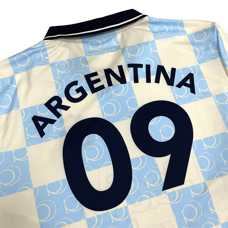 Custom Streetwear Sublimated Patchwork Embroidery Long Sleeve Vintage Football Jersey