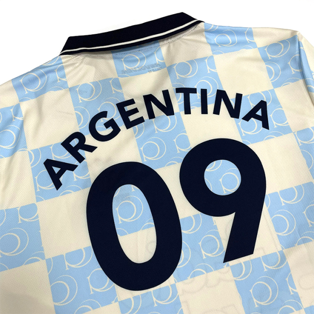Custom Streetwear Sublimated Patchwork Embroidery Long Sleeve Vintage Football Jersey