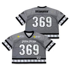 Custom Streetwear Sublimation Oversized Football Jersey