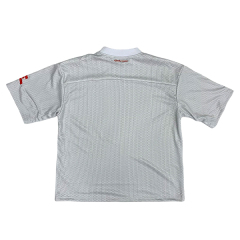 Custom Boxy Fit Sublimation Grey American Football Jersey