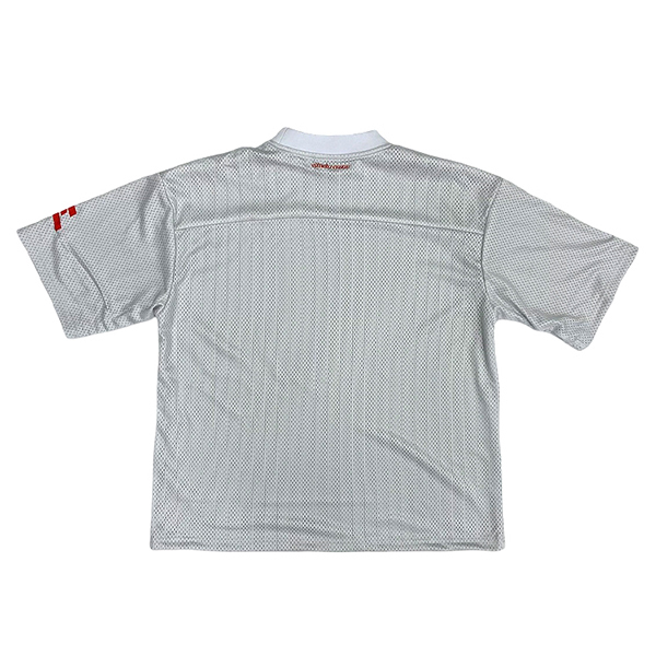 Custom Boxy Fit Sublimation Grey American Football Jersey