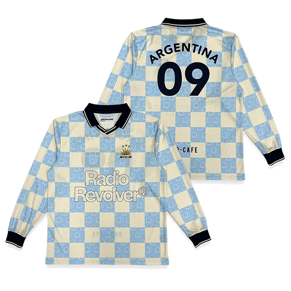 Custom Streetwear Sublimated Patchwork Embroidery Long Sleeve Vintage Football Jersey