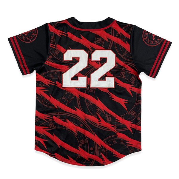 Streetwear Sublimation Embroidery Fashion Baseball Jersey