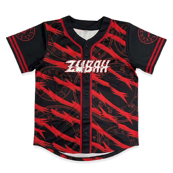 Streetwear Sublimation Embroidery Fashion Baseball Jersey