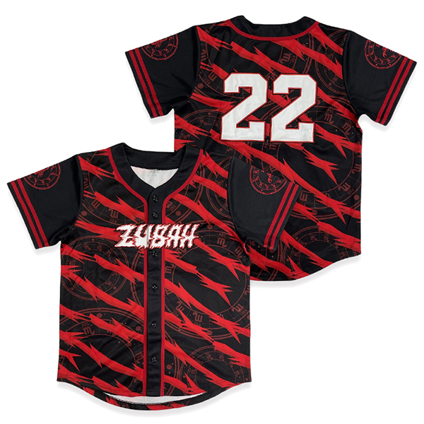 Streetwear Sublimation Embroidery Fashion Baseball Jersey