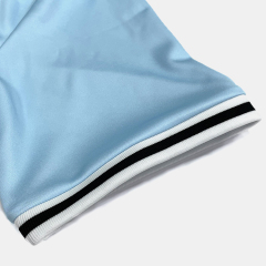 OEM Custom Patch Embroidery Heat Pressed Football Shirts