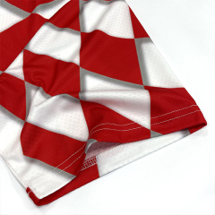 Custom Sublimation Soccer Shirts Heat Pressed Football Jersey