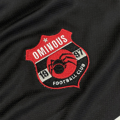 Embroidery Logo Sublimation Design Retro Fashion Long Sleeve Football Jersey
