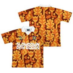 Embroidery Sublimation Rib Classic Design Soccer Jersey