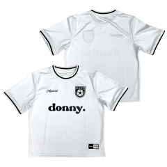 OEM Custom Patch Embroidery Heat Pressed Football Shirts