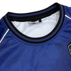 Custom High Quality Sublimation Embroidery Patchwork Soccer Shirts