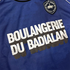 Custom High Quality Sublimation Embroidery Patchwork Soccer Shirts