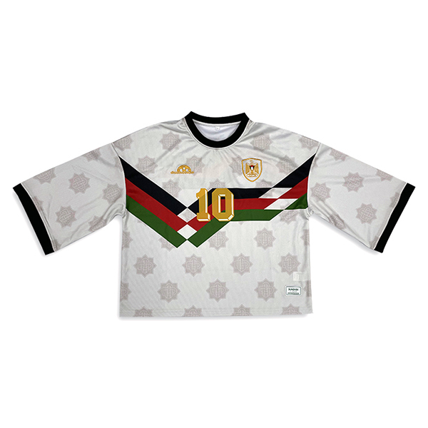 Custom Sublimation Embroidery Design Middle Sleeve Soccer Shirts