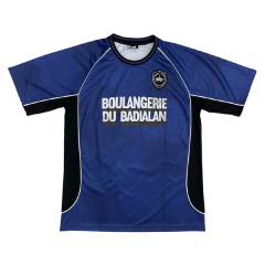 Custom High Quality Sublimation Embroidery Patchwork Soccer Shirts