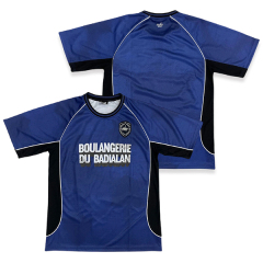 Custom High Quality Sublimation Embroidery Patchwork Soccer Shirts