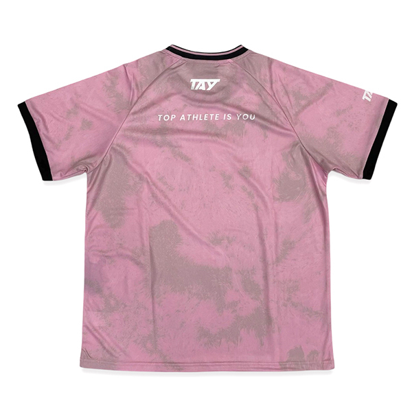 Customized Round Neck Raglan Sleeve Embroidered Football Jersey
