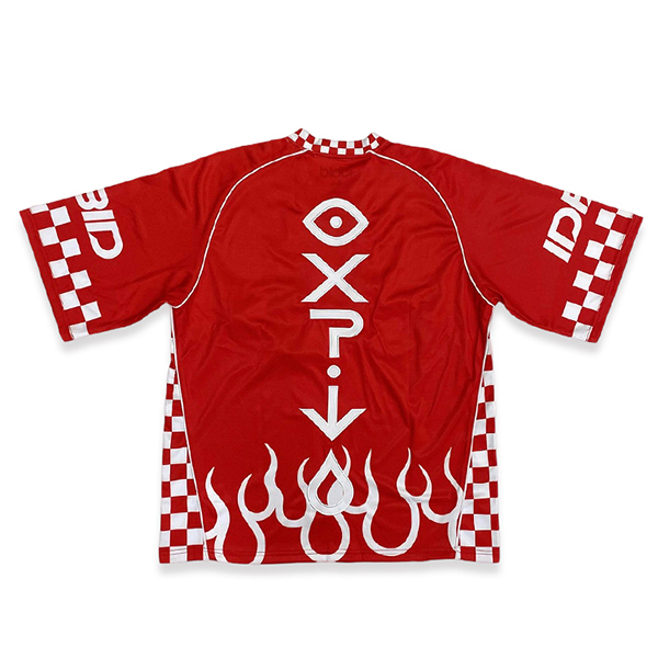 Unique High Quality Racing Design Embroidery Patchwork Street Fashion Football Jersey
