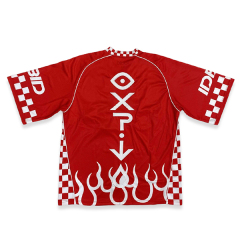 Unique High Quality Racing Design Embroidery Patchwork Street Fashion Football Jersey