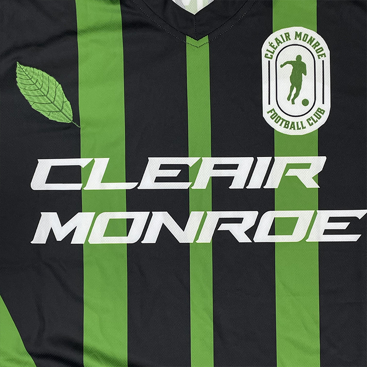 OEM Sublimation Printing Embroidery Design Football Jersey