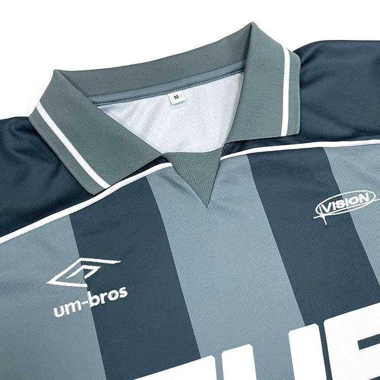 Sublimated Stripe Vintage Design Football Jersey