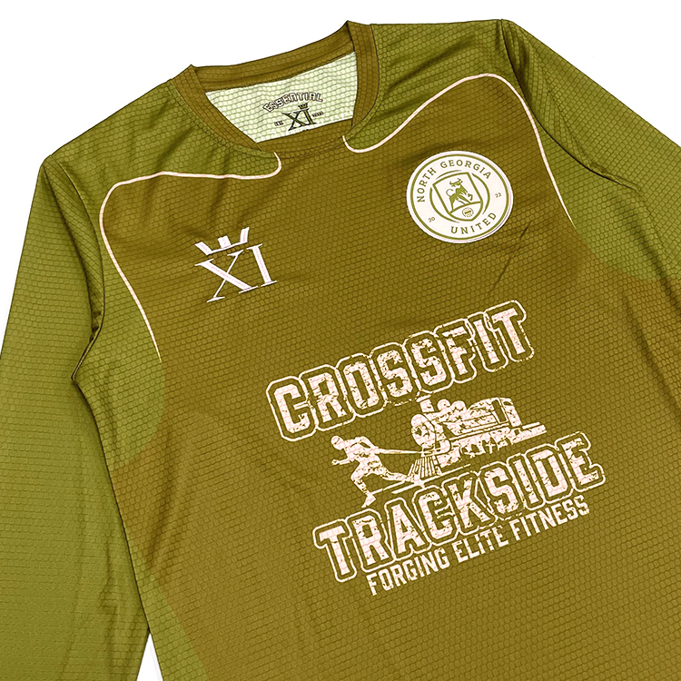 Custom Sublimation Long Sleeve Soccer Jersey Set