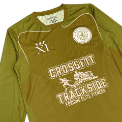 Custom Sublimation Long Sleeve Soccer Jersey Set